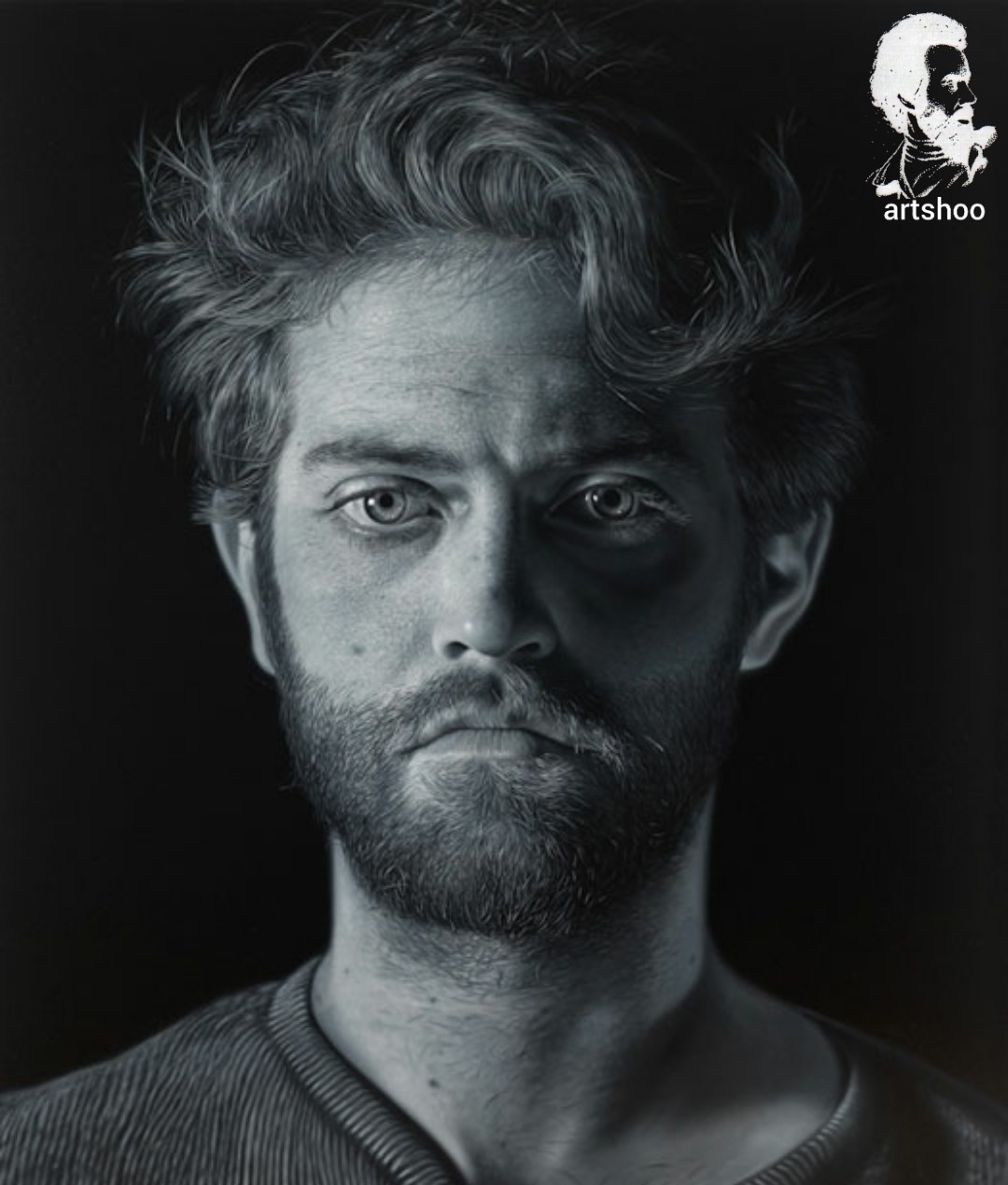 آموزش نقاشی سیاه قلم